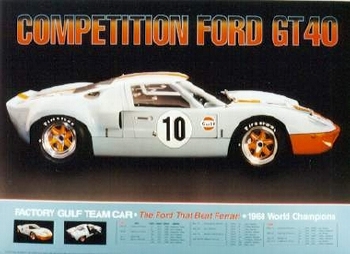 Us-import Ford Gt40 Competition Race