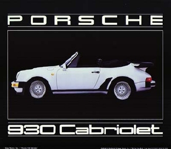 Us-import Porsche 930 Cabriolet