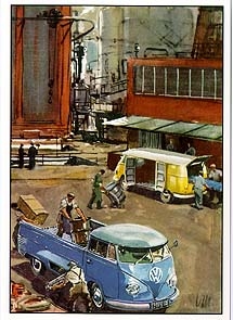 Vw Volkswagen Bulli Advertisement