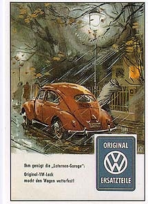 Vw Volkswagen Beetle Advertisement