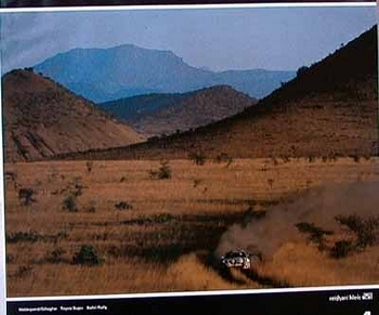 Waldegaard/gallagher Toyota Supra Safari Rally