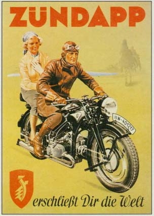 Zündapp Db 500 Motorrad Zuendapp - Poster