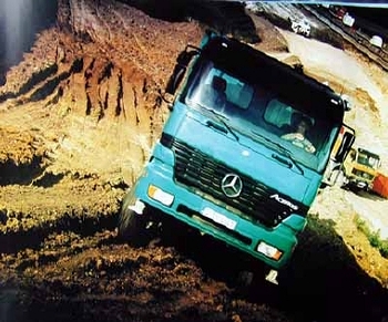 Mercedes-benz Original Pressfoto Actros Trucks