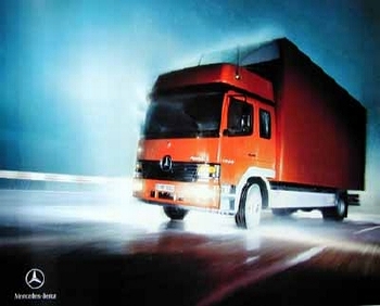 Mercedes-benz Original Pressfoto Actros Trucks