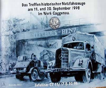 Mercedes-benz Original Treffen Historischer Nutzfahrzeuge