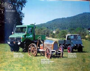 Mercedes-benz Original Unimog 1905 1966