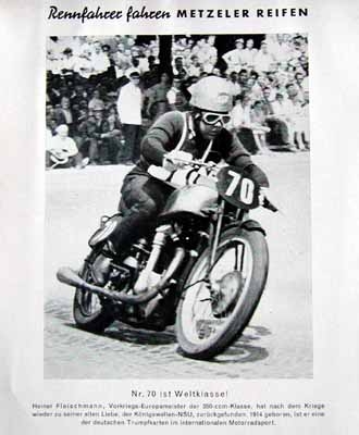 Metzeler Original 1949 Heiner Fleischmann