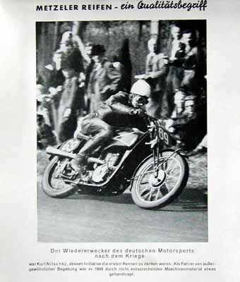 Metzeler Original 1949 Kurt Nitschky