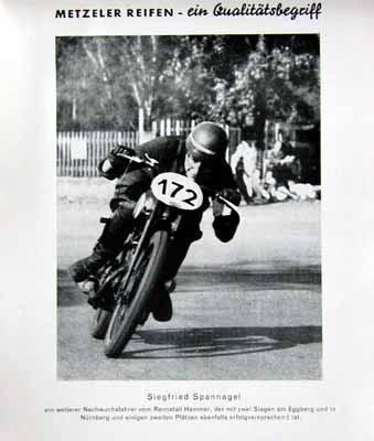 Metzeler Original 1949 Siegfried Spannagel