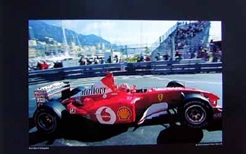Michael Schumacher Ferrari Monaco 2002