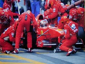 Michael Schumacher Sao Paulo 1997