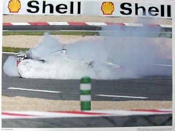 Mika Hakkinen During Final Training