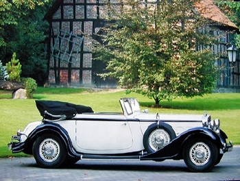 Oldtimer 1938 Horch 780 Cabriolet