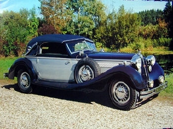 Oldtimer Horch 853 Cabriolet 1937