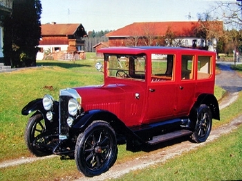Oldtimer Benz 16/50 Ps Limousine