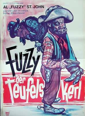 Original 50/60er Jahre Filmplakat Fuzzy
