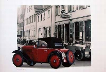 Dkw F1 Cabriolet 1931 Poster