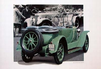Horch 10/35 Ps Tourenwagen. 1923