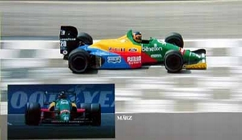Original Ford 1989 Benetton Thierry