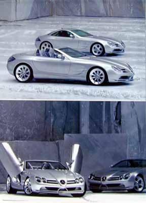 Original International Audi-postcard Calendar 2003