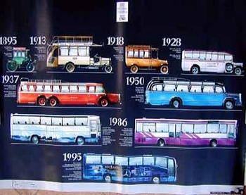 Original Mercedes-benz 100 Jahre Omnibusse