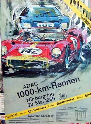 Original Renn 1965 Adac 1000-km-rennen