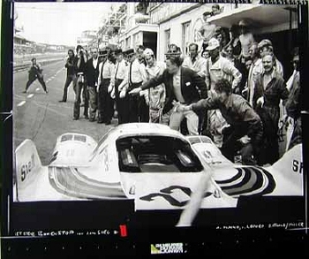 Poster 50 Jahre Porsche 1998, Le Mans 1971