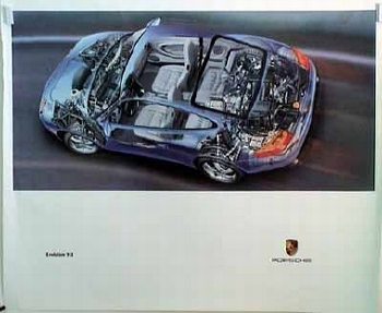 Porsche 996 Evolution 911/ Cutaway