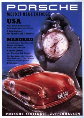 Erfolge In Agadir Und Palm Beach 1955 - Porsche Reprints