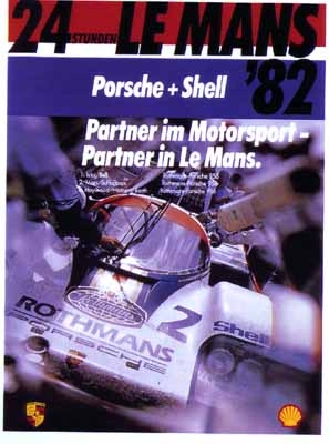 24 Stunden Von Le Mans 1982 - Porsche Reprint