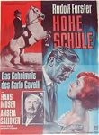 Original 50er Jahre Filmplakat Hohe