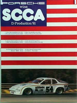 Porsche 924 Wins Scca 1981