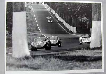 24 Stunden Von Le Mans 1966. Siffert/davies Porsche Carrera 6lh, Bianchi/vinatier Und Grandsire/cell