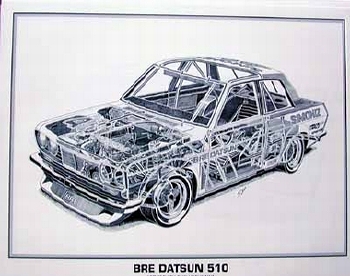 Artwork Shin Yoshikawa Bre Datsun