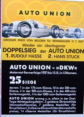 Audi Auto Union 1937 Rudolf