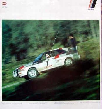 Audi Original 1987 Michele Mouton/fabrizia