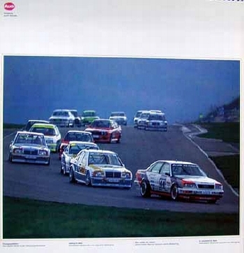 Audi Original Poster 1991. Audi Quattro Sport