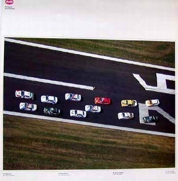 Audi Original Poster 1991. Audi Quattro Sport