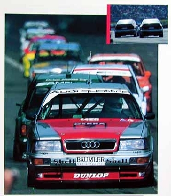 Audi Original Poster 1993. Audi Quattro Motorsport