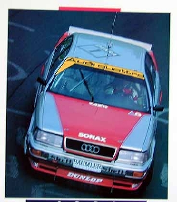 Audi Original Poster 1993. Audi Quattro Motorsport