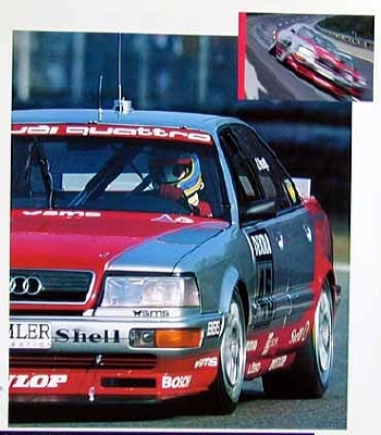 Audi Original Poster 1993. Audi Quattro Motorsport