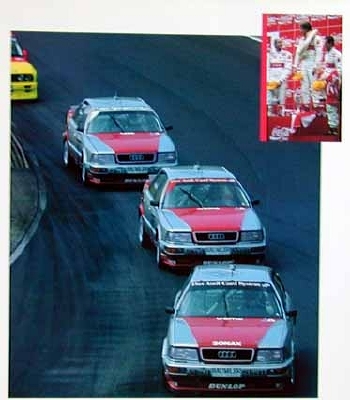 Audi Original Poster 1993. Audi Quattro Motorsport