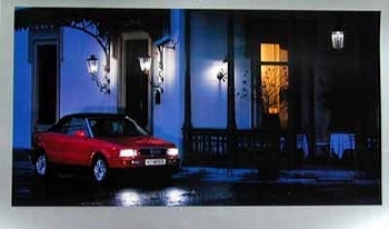 Audi Original Poster 1994, Audi Cabriolet 2.8e