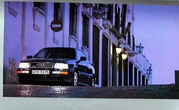 Audi Original Poster 1994, Audi Coupé Quattro 2.8e