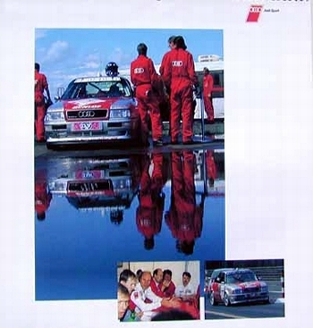 Audi Sport Poster 1995, Audi Quattro Motorsport