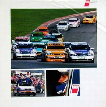 Audi Original Poster 1997. Audi Quattro Motorsport