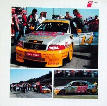 Audi Original Poster 1997. Audi Quattro Motorsport