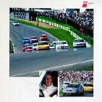 Audi Original Poster 1997. Audi Quattro Motorsport