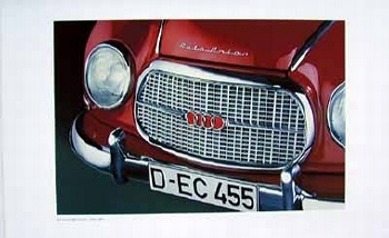 Auto Union 1000s Coupé, Audi Poster 2002