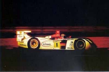 Audi Original Poster 2002, Hat Trick In Le Mans